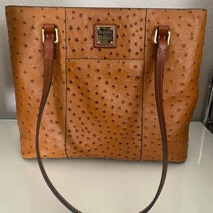 Dooney & Bourke Ostrich Small Lexington Tote